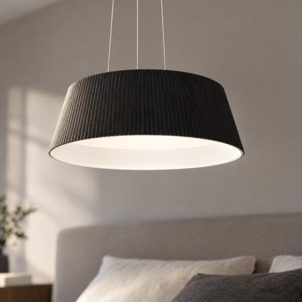 Golden Premium No.1 Pendant Light 3CCT – Black & White, Ø450×155mm - close-up detail